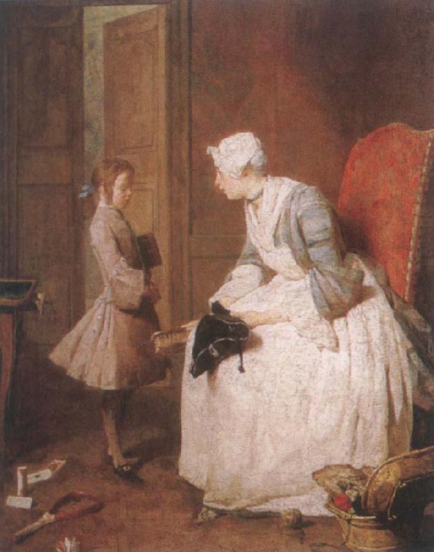 Jean Baptiste Simeon Chardin The Govemess oil painting image